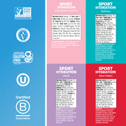 Nuun Sport: Electrolyte Hydration Supplement, Juice Box Mix, 4-Pack