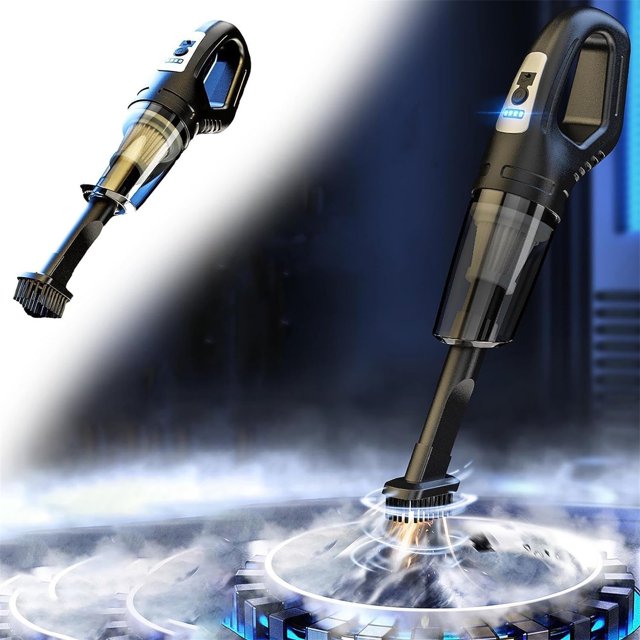 Home Dry for Clothes compatible with Machine Parts Cleaning Brush with Hose Car Vacuum Cleaner Wireless Handheld Car Vacuum Cleaner High Power Purpose Vehicle Rechargeable Small Vacuum Cleaner