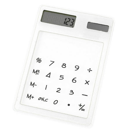Bangcool Mini Touch Screen Solar Power Energy Calculator with Built-in Battery