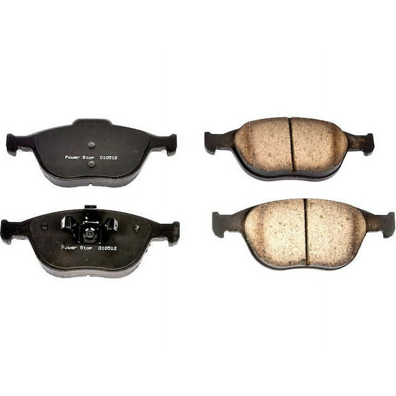 Front Brake Pad Set - Compatible with 2010 - 2013 Ford Transit Connect 2011 2012
