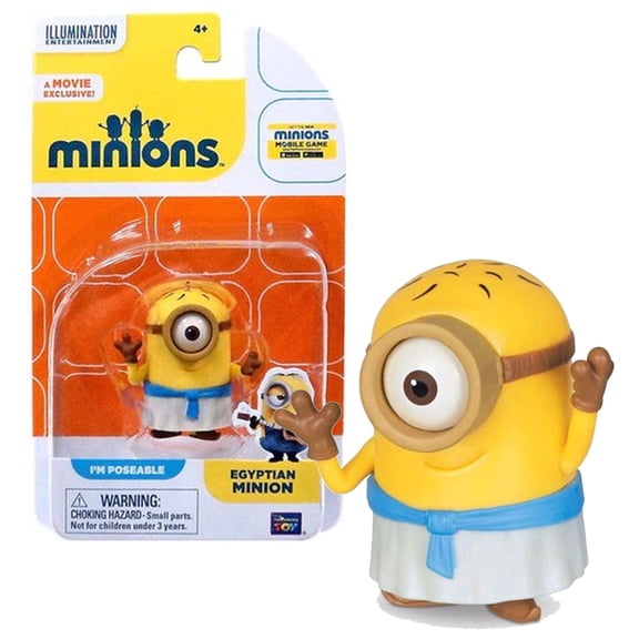 Despicable Me Minions Movie Egyptian Minion 2 Action FIgure