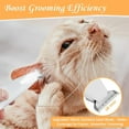 thumbnail image 6 of Cat Grooming Trimmer, Low Noise Waterproof Rechargeable Pet Paw Trimmer for Paws, Ears, Face, Eyes, 6 of 7