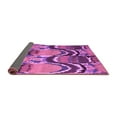 thumbnail image 2 of Ahgly Company Indoor Rectangle Abstract Purple Modern Area Rugs, 7' x 9', 2 of 4