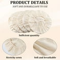 thumbnail image 5 of 6Pcs Bread Basket Liner Cloth 9 Inch Round Bread Proofing Basket Cloth Liner Baking Dough Basket Cover Natural Rattan Banneton Proofing Cloth for Sourdough Bakery Home Baking Supplies, 5 of 8