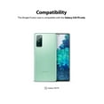 thumbnail image 3 of Ringke Fusion Case Compatible with Samsung Galaxy S20 FE, Transparent PC Back TPU Bumper Drop Protection Phone Cover - Smoke Black, 3 of 9