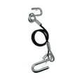 thumbnail image 4 of DYNWAVECA Tow Strap with Hook Towing Strap Recovery Rope Heavy Duty Extension Trailer Rope AntiSlip Auto Accessory Trailer Cable with 1 hook, 4 of 9