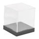 thumbnail image 5 of Vitrina acrílica de mostrador, caja cúbica, soporte de exhibición transparente y versátil para cosméticos y figuras de acción. Base de 20 cm x 10 cm, 5 of 8