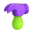 thumbnail image 2 of 6xJuguete Sensorial Interactivo De Bolsillo Con Martillo De Rábano Creativo Para Nios, Regalos Navideos, Violeta Y Verde, 2 of 8