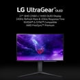 thumbnail image 3 of LG 27" UltraGear™ OLED Gaming Monitor QHD with 240Hz Refresh Rate 0.03ms Response Time - 27GR95QE-B, 3 of 26