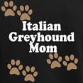 thumbnail image 3 of CafePress - Italian Greyhound Mom Pajamas - Women's Short Sleeve Print T-Shirt and Pants Dark Cotton Pajama Set, 3 of 7