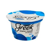 Normans Yogurt Greek NF Plain, 6 oz