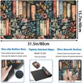 thumbnail image 4 of Tapete de escritorio DKPXFG Floral Books XXL 80 x 40 cm antideslizante, 4 of 7