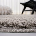 thumbnail image 5 of SAFAVIEH Venus Elijah Solid Plush Shag Area Rug, Taupe, 8' x 8' Round, 5 of 9