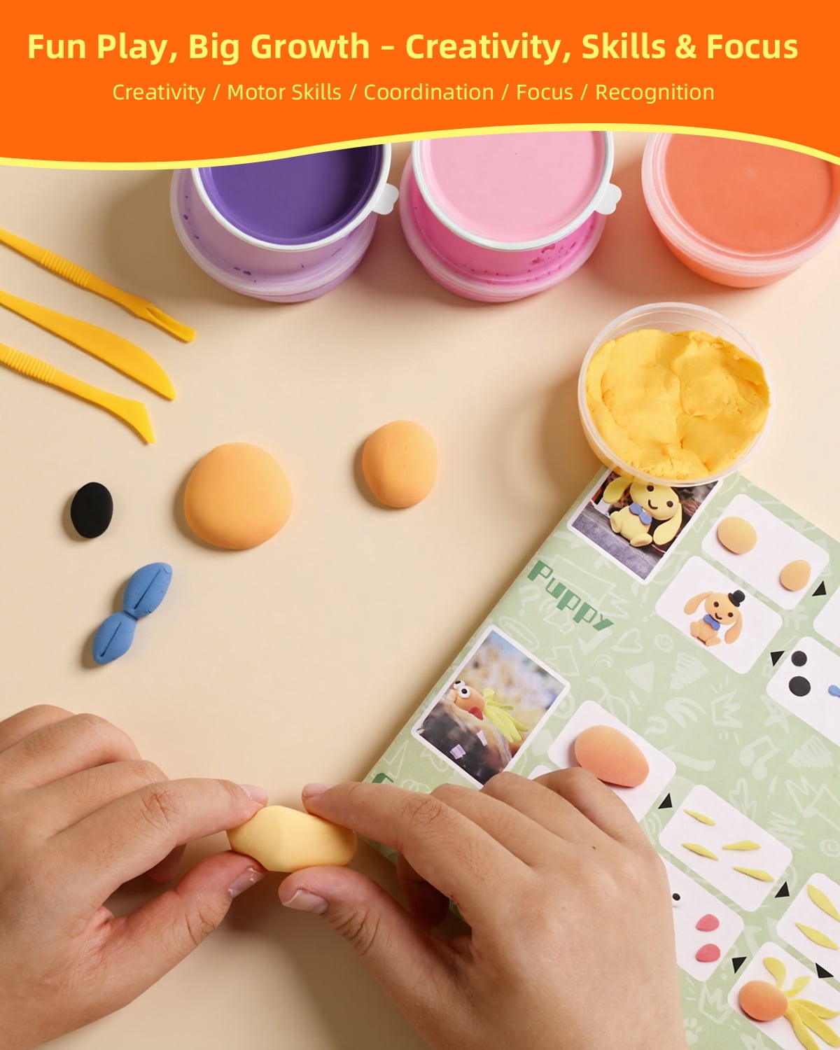 Magnetic Art Dry Clay