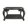 thumbnail image 3 of ACME Delphine Rectangle Coffee Table in Charcoal Finish, 3 of 8