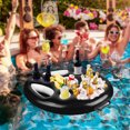 thumbnail image 2 of CSChome Pool Drink Holder Leak-proof Inflatable Swimming Pool Drink Cup Strong Bearing Capacity Portable Swimming Pool Bucket, 2 of 7