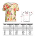 thumbnail image 2 of Various Fruits Women's Short Sleeve Tops Casual Blouses T Shirt, 2 of 6