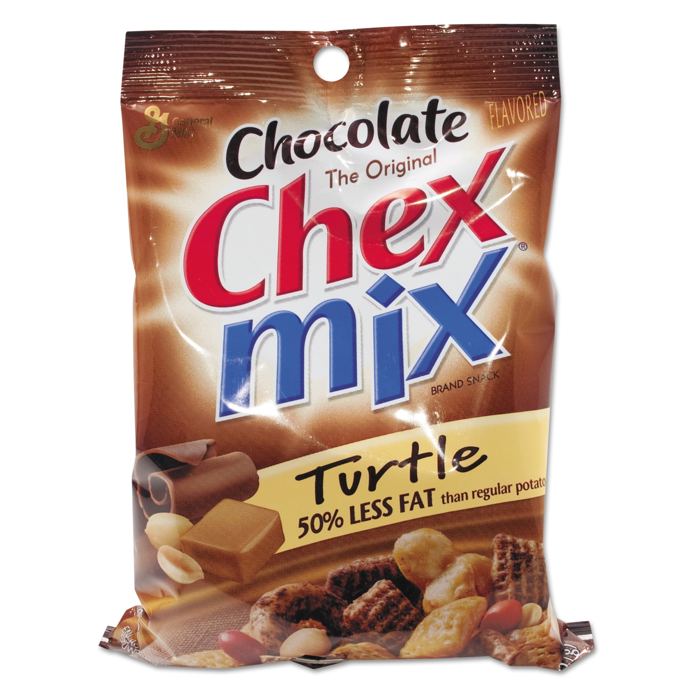 Chex Mix Chex Mix Chocolate Turtle, 4.5oz, 7/Box