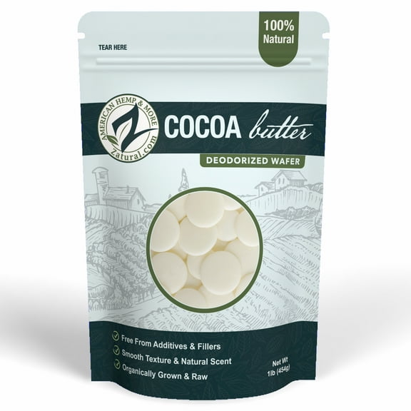 Zatural Deodorized Cocoa Butter Body Butter, 1 lbs