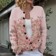 thumbnail image 2 of Sweaters for Women Suitable Fall and Winter Comfortable and resistant to pilling Green S Womens Sweaters, 2 of 5