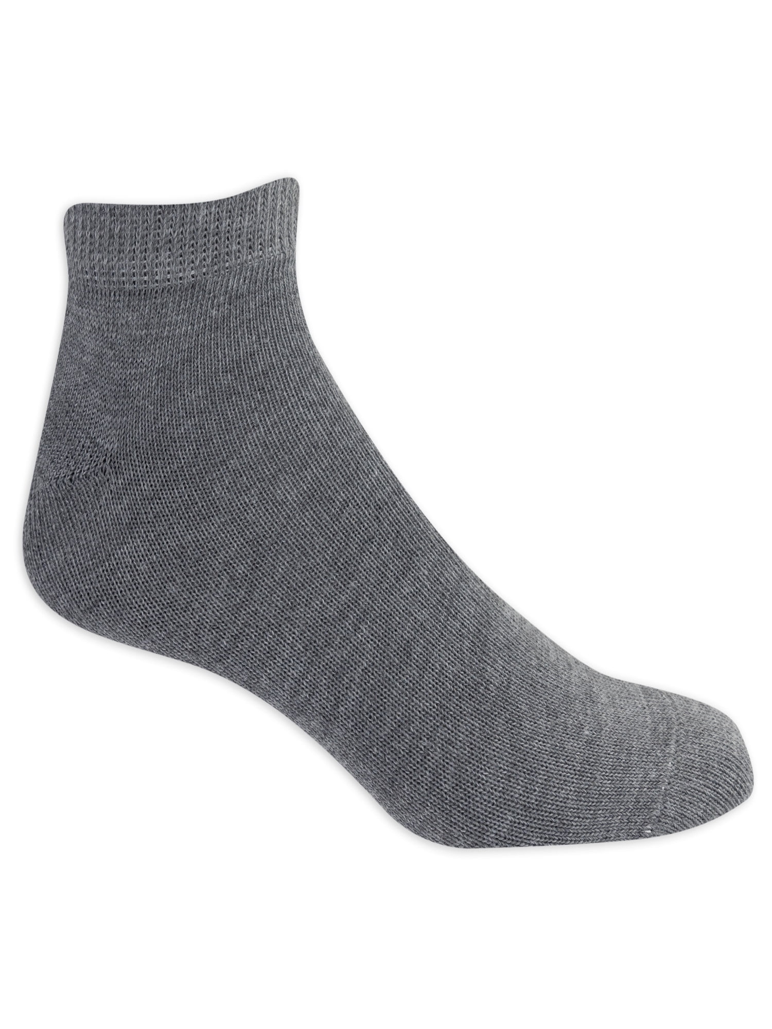 Athletic Works Men's Lightweight Low Cut Socks, 12-Pack, Moisture-Wicking, Lightweight Fabric, Fits Shoe Sizes 12-15