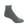 thumbnail image 3 of Athletic Works Men's Lightweight Low Cut Socks, 12-Pack, Moisture-Wicking, Lightweight Fabric, Fits Shoe Sizes 6-12, 3 of 4