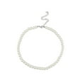 thumbnail image 4 of KLKCMS Collier Ras-du-Cou Perlé Collier Statement Chic Costume Déguisement Clavicule Collier Perles 6 mm, 4 of 9