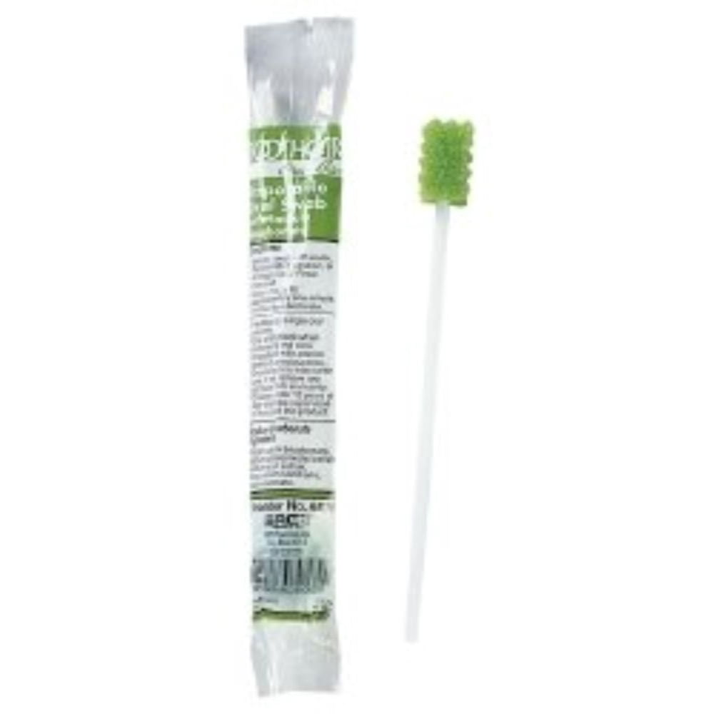 SAGE Oral Swabstick Toothette Plus Foam Sodium Bicarbonate 6075