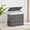 Gray, variant on 130L Double Laundry Hamper with Lid Clothes Hamper with 2 Removable Liner Bags and 6 Mesh Bags Laundry Storage for Laundry Room Natural