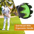 thumbnail image 2 of Portable Golf Ball Cleaner Microfiber Pad Retractable Belt Buckle Design Field Use Durable and Waterproof Ergonomic Design green, 2 of 6