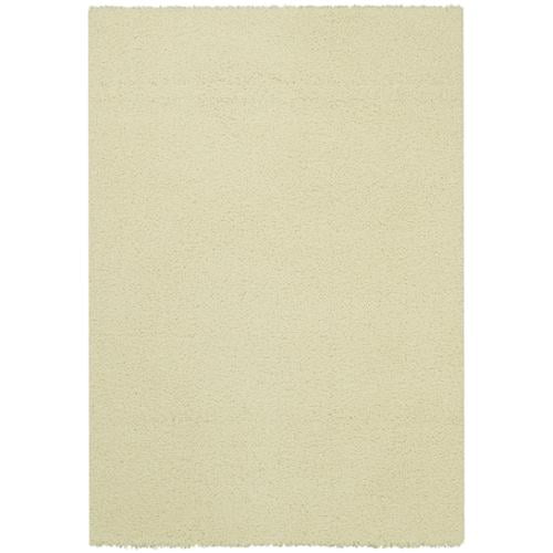 Rugnur Maxy Home Ivory Shag Accent Rug Doormat Single Solid Color (1'8 x 2'7) by Overstock