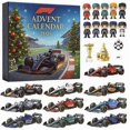 thumbnail image 1 of New F1 2025 Advent Calendar Christmas Gift Racing Themed Countdown Calendar, a gift for car lovers, 1 of 1
