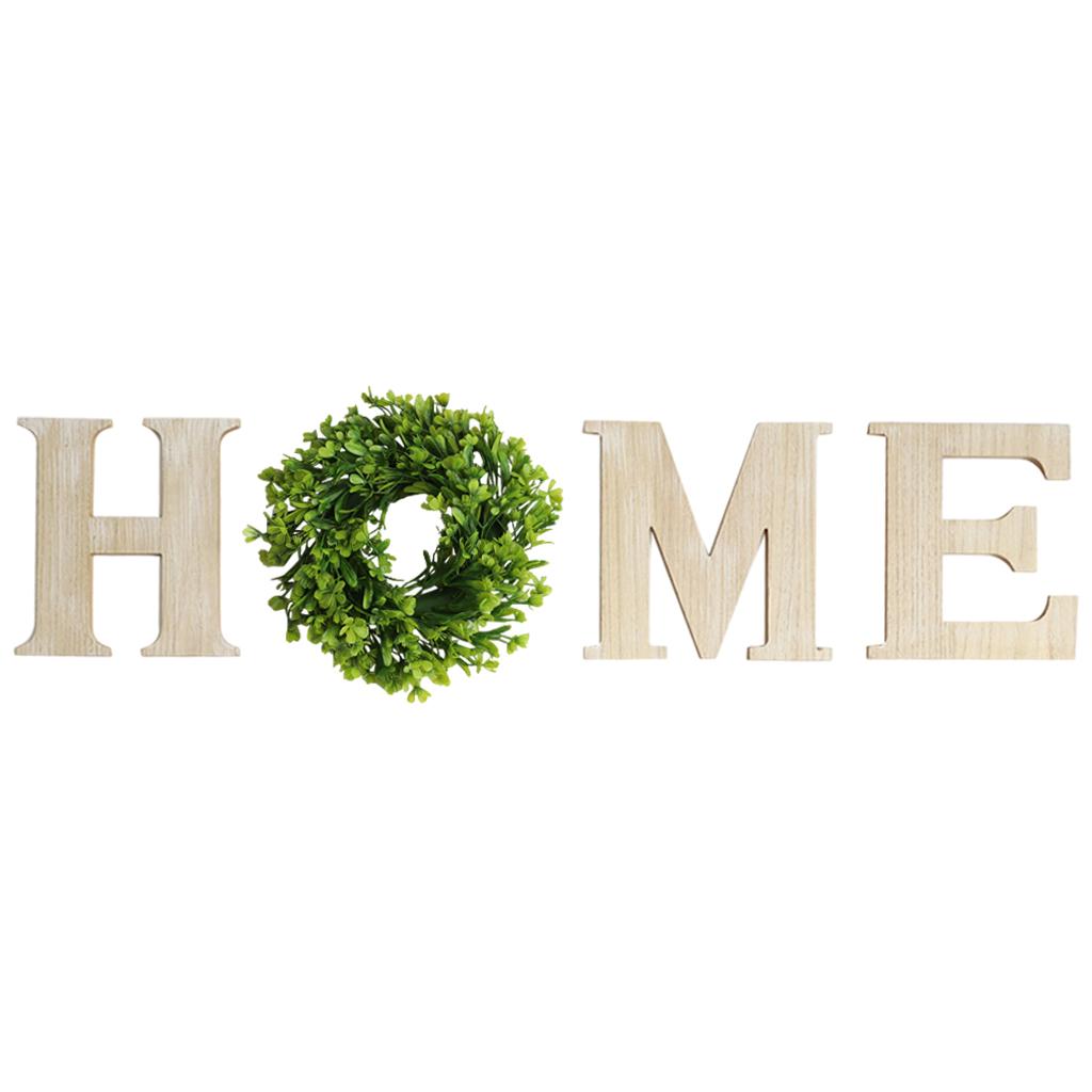 Home Sign Letters Decorative Wooden Word Signs Home Farmhouse Wood