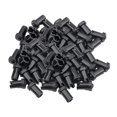 thumbnail image 1 of 50x Botella de pegamento resistente Agujas de desbloqueo Botella de injerto de pestañas postizas Puntas de tapón Accesorio Tapas de boca de repuesto Negro Salvador agujas para desatascar biberones, 1 of 8
