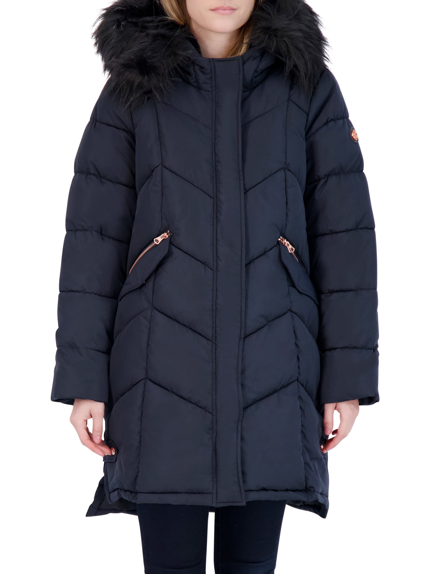 jessica simpson long puffer coat