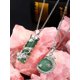 thumbnail image 4 of Juego de 8 colgantes de dragón envueltos en forma de cilindro de cristal, bola redonda, collar con colgante curativo de chakras y Reiki, collar con piedras preciosas, 4 of 5