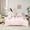 Pink 03, variant on Homewish Girly Pink Butterfly Twin Bedding Sets 7-Piece, Spring Garden Animal Bedding Comforter Set, Princess Cartoon Reversible Sheet Sets, Ultra Soft Bedroom Decor
