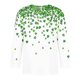 thumbnail image 4 of Camisetas de Manga Larga de Algodón Cuarto de Manga Cuello Redondo con Impresión Del Día de San Patricio, Moda Casual, 4 of 8
