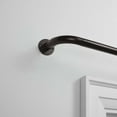 thumbnail image 3 of Exclusive Home Modern Silver Adjustable Single Curtain Rods Set, 83"-120" with Smart Technology, 3 of 7