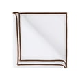 thumbnail image 4 of INSPIRE CHIC Men's Pocket Square Cotton Handkerchiefs for Suits Jacket Coffee One Size, 4 of 4