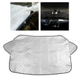 thumbnail image 4 of Parabrisas universal para coche, protector solar, antinieve, antipolvo Espesar la cubierta, 4 of 9