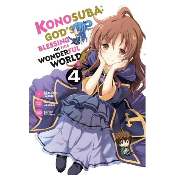 Konosuba (Manga) Konosuba: God's Blessing on This Wonderful World!, Vol. 4 (Manga): Volume 4, Book 4, (Paperback)