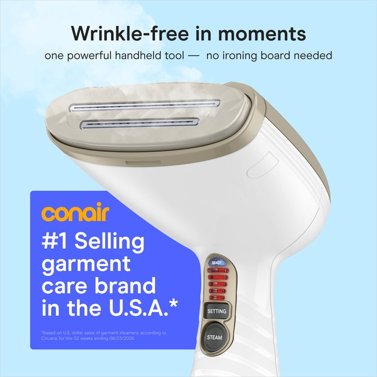 Conair Turbo ExtremeSteam Handheld Steamer, 1875W photo 4