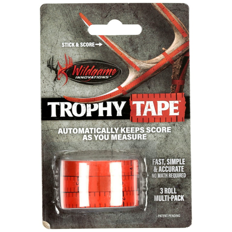 Wildgame Innovations? Trophy Tape? 3 Roll Carded Pack 
