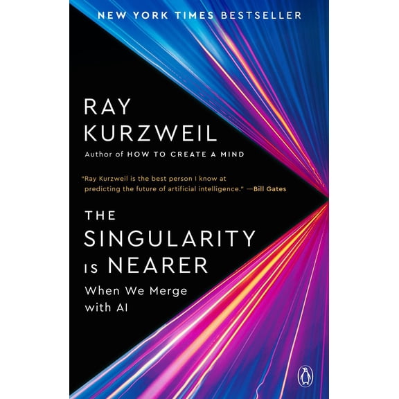 The Singularity Is Nearer: When We Merge with AI (Paperback)