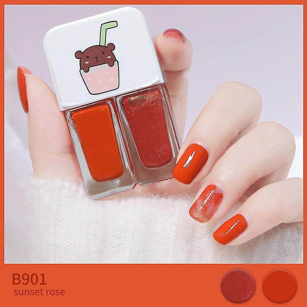 Nail Polish Set (2 Bottles)-non-toxic Eco-friendly Quick Dry Nail Polish Longwear Nail Polish Glossy Shine Finish | Walmart Canada Nail Polish Set (2 Bottles)-non-toxic Eco-friendly Quick Dry Nail Polish Longwear Nail Polish Glossy Shine Finish | Walmart Canada