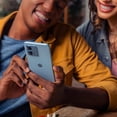 thumbnail image 5 of Motorola Moto G84 5G 6.5” 256 Go + 12 Go RAM Double SIM avec Écran P-OLED (Version Internationale Débloquée GSM) Téléphone Intelligent (Marshmallow Blue), 5 of 5