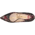 thumbnail image 3 of Sam Edelman Women's Hazel Pump Pointed Toe Stiletto Black/Multi Jacquard Print (7.5), 3 of 4