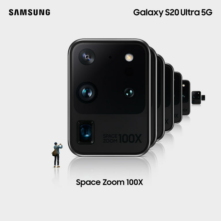 Straight Talk Samsung Galaxy S20 Ultra 5G, 128GB Cosmic Gray