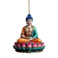 thumbnail image 1 of Visland 2D Acrylic Jesus Christ Ornament Car Rearview Mirror Hanging Decor Auto Interior Religious Gift for Christian Retro Faith Accessories, 1 of 8